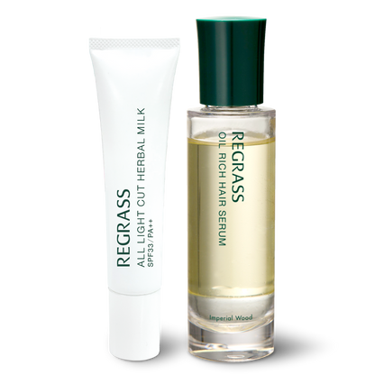 オールライトカットハーバルミルク&オイルリッチヘアセラム15%OFFセット